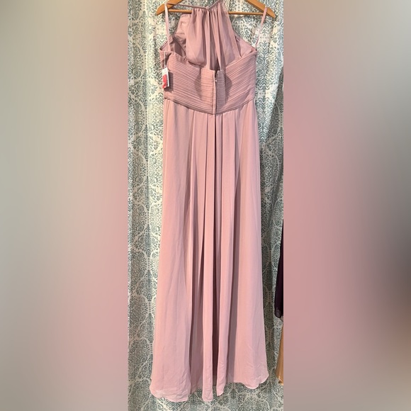 Kennedy Blue Dusty Rose Gown Homecoming Prom Wedding - Picture 6 of 9